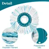 1/3/4PCS Microfiber Replacement Head Hands-free Rotating Mop Cloth for Leifheit Heads Clean Disc Mop Micro Cleaner Pad 3