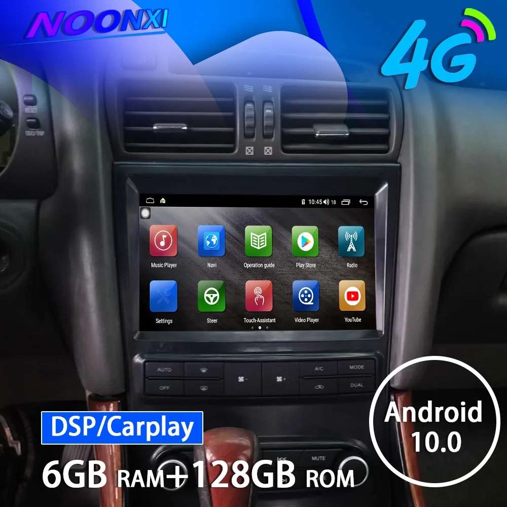 

For Lexus GS300 2004 Car DVD Radio GPS Navigation Auto Tape Recorder Stereo Multimedia Player Video DSP Carplay 128G Android11.0