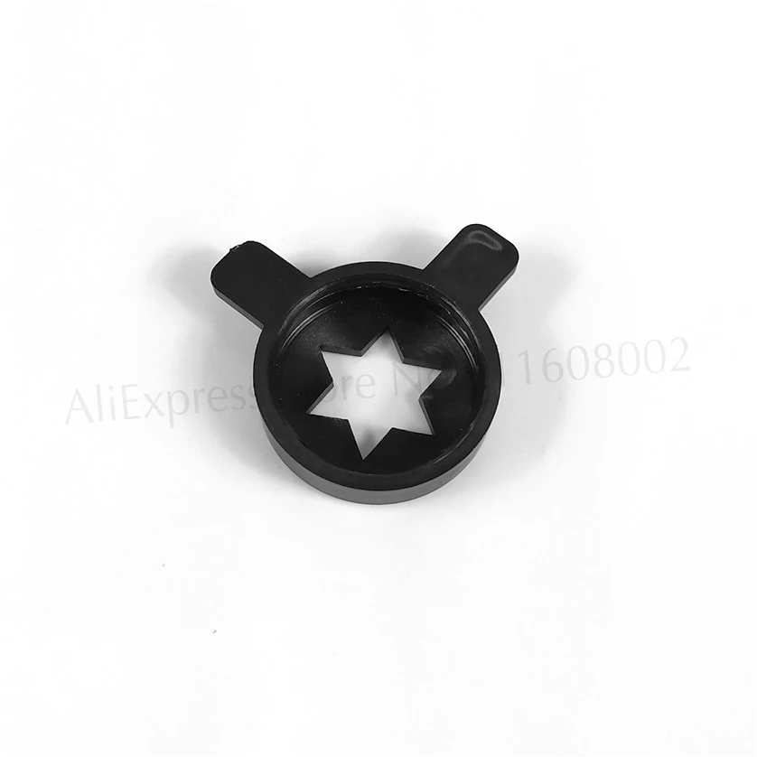 Ice Cream Machine Parts 3 Black Hexagram Modeling Caps New Parts MQL Soft Serve Ice Cream Machines Fittings Mold Lids Inner Diameter 28mm