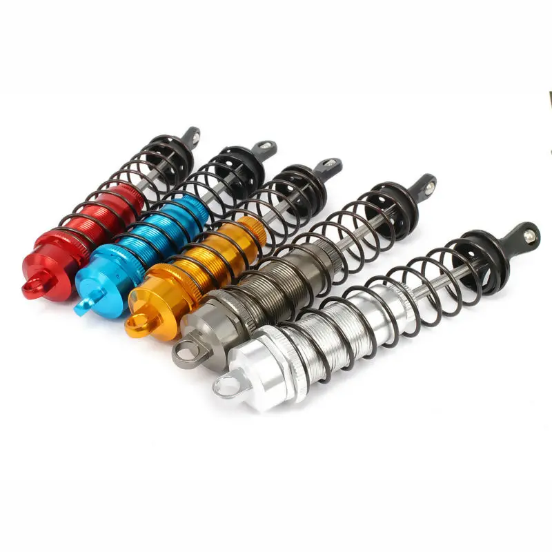 

2pcs Adjustable Aluminium Alloy Shock Absorber Damper for Rc Car Hpi 1/8 Buggy Truck Crawler Upgraded Hop-Up Parts Hsp Traxxas