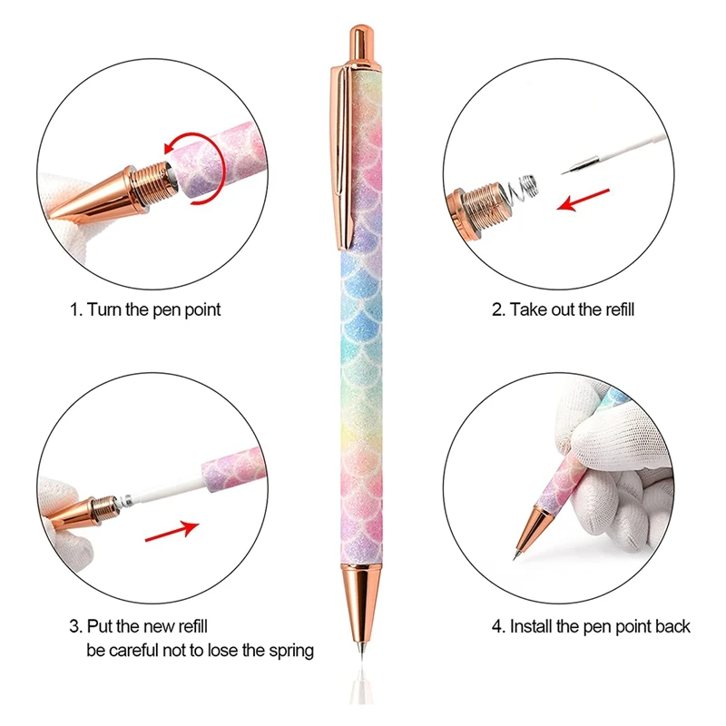 2 Pcs Glitter Weeding Pen Fine Point Pin Pen Weeding Tool for Vinyl Air  Release Pen for Easy Craft Vinyl Projects - AliExpress