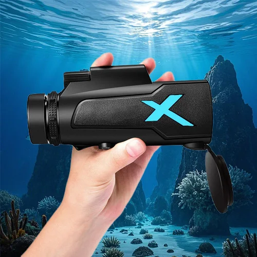 Monocular 12X50 Powerful Portable Telescope HD Longdistance Observation for Outdoor Camping Hunting