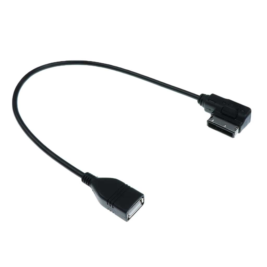 블랙 인터페이스 USB 어댑터 케이블 A3 A4/S4 TT R8 Q3 Q5용 vw용