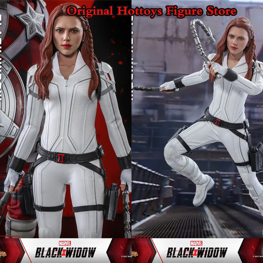 Hot Toys Mms601 1/6 Avengers Da Collezione Black Widow Snow Battle Suit Versione Scarlett Johansson 12 ''Figura Actio Femminile