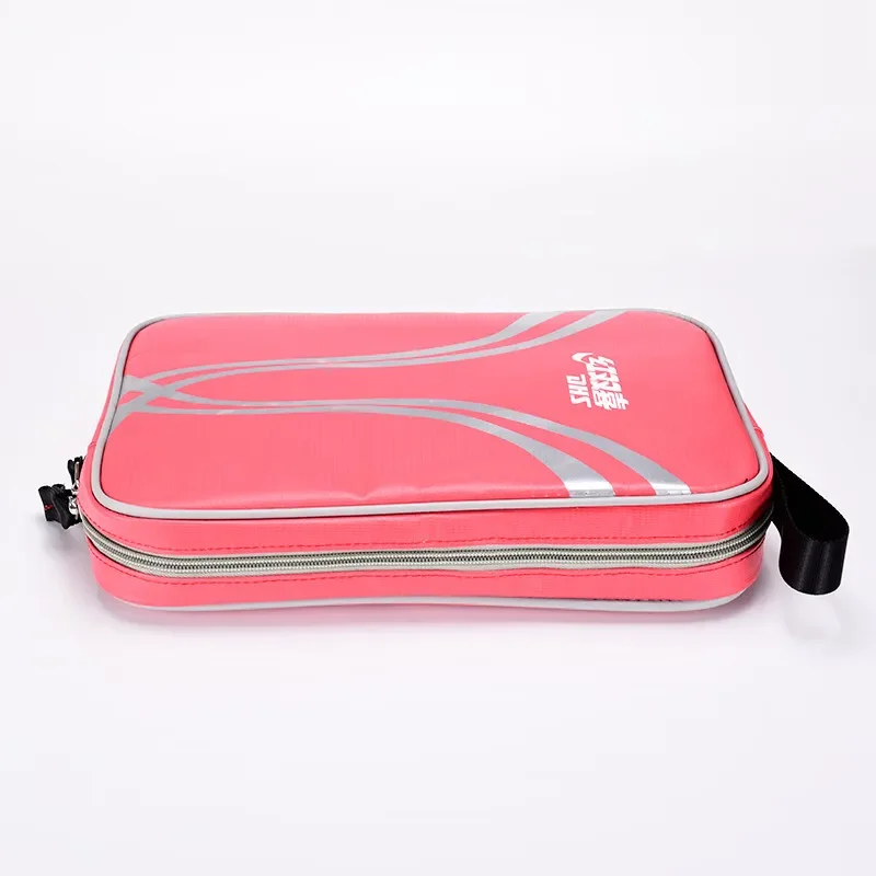 Description Picture 5 of item1 Pcs Original DHS  RC530 Table Tennis Racket Bag Big Capacity Waterproof Ping Pong Bat Protection Case for 2 rackets