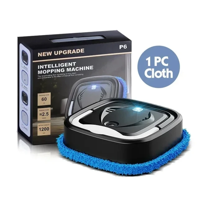 Home Electric High-Power Wireless Sweeping Robot Rotary Strong Suction Humidification Spray Dry Wet Multifunctional Cleaning 1