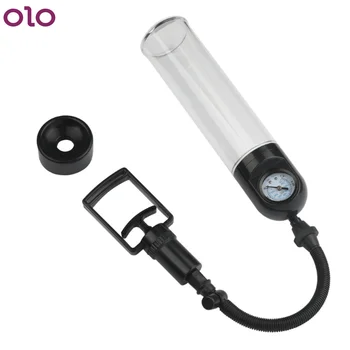 Penis Extender Pump Enlargement with the Pistol Grip Handle Penile Growth Power Stretcher Erection Pumps Sex Toys for Men 6