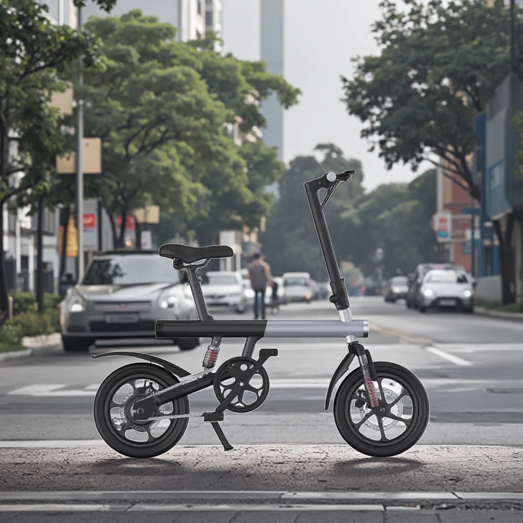 MZ-4 36V 7.8AH 350W Electric Bike 14-inch Folding Electric City Adult Bike