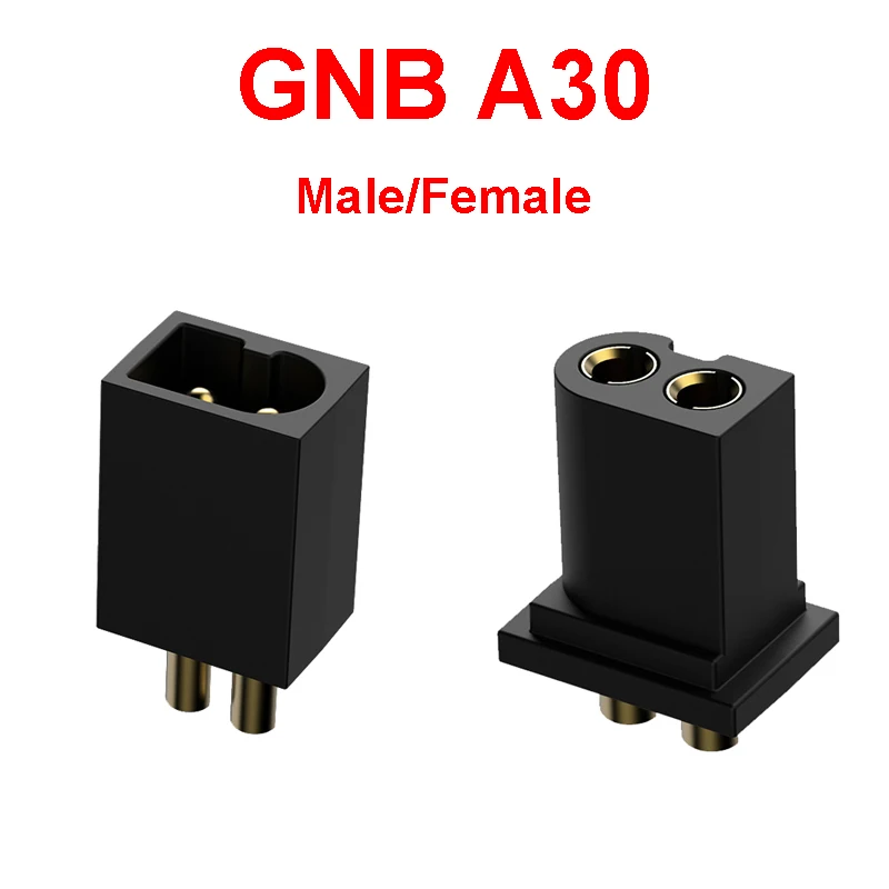 Connecteurs de batterie XT30 pour drones FPV micro - Lot de 1 à 10 pièces