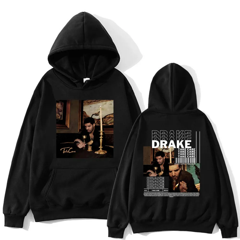 

Rapper Drake Take Care Hoodies Men Women Hip Hop Vintage Oversized Pullover Casual Warm Long Sleeve Harajuku Hoodie Streetwear
