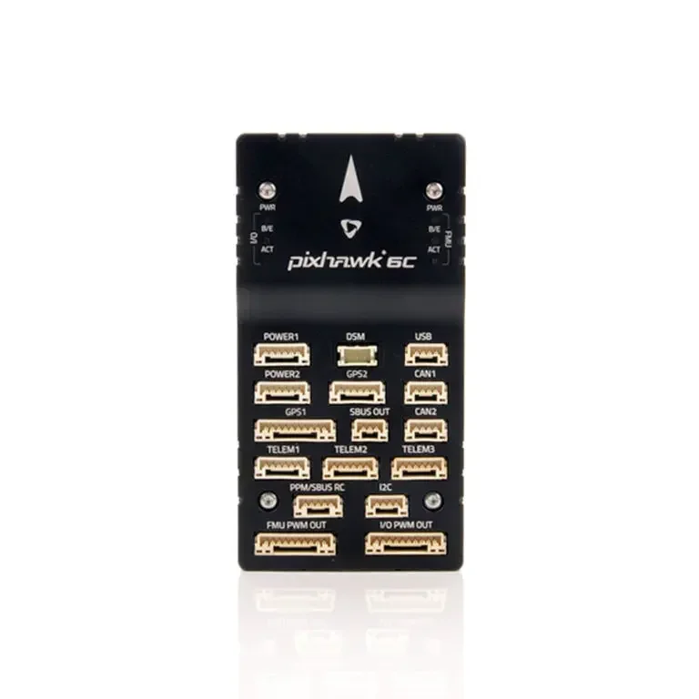 Holybro Pixhawk 6C Автопилот H743 Контроллер полета (алюминиевый корпус) Модуль питания PM02/PM07 M8N GPS для радиоуправляемых мультироторных самолетов thumbnail 4