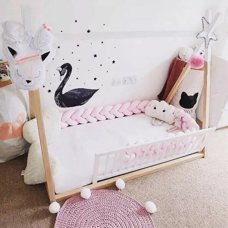 berceau bébé tresse de lit