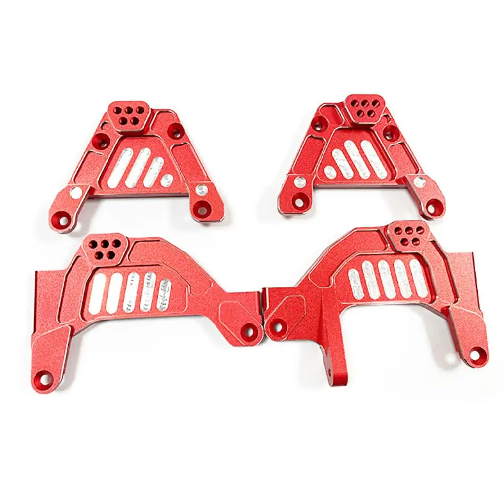 

RCGOFOLLOW задняя амортизационная башня, радиоуправляемая автомобильная часть, регулируемая задняя амортизационная башня для 1 6 осевых SCX6 гусеничная деталь для радиоуправляемого гусеничного аппарата, Черная