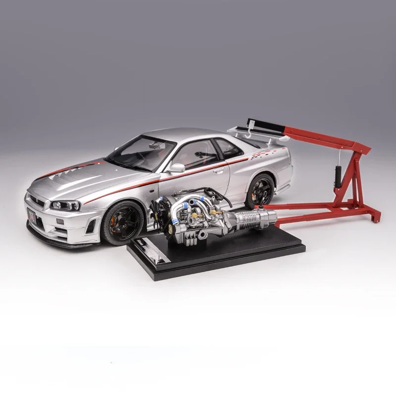 1:18 MOTORHELIX MH GTR R34 NISMO CRS Alloy compression shaft