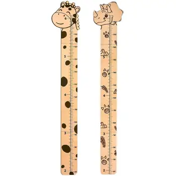 PVC Wall Growth Chart Adhesive Decor Decorative Decal Baby Height Measure Ruler Removable Wall Sticker for Kids Room 1