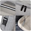 Portable Mesh Shoulder Bag Outgoing Pets Carrier Bags Travel Pets Bags Outdoors foldable breathable transparent cat dog bag 4