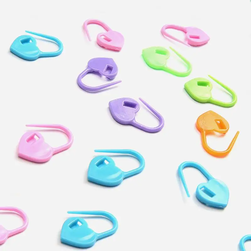 Knitting Tools 20/50 Pack Knitting Tools Small Buckle Plastic Buckle Pin Marker Anti-Unlock Sweater Counter Mark
