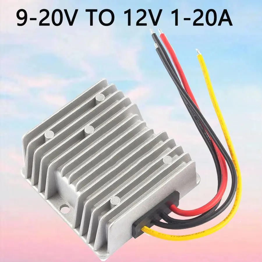 Gyvrm 920v 12v 18v a 12v 3a 5a 6a 8a 10a 12a Buck Boost dc dc Conversor Step-down up Tensão Estabilizador Carro Barco Fonte de Alimentação