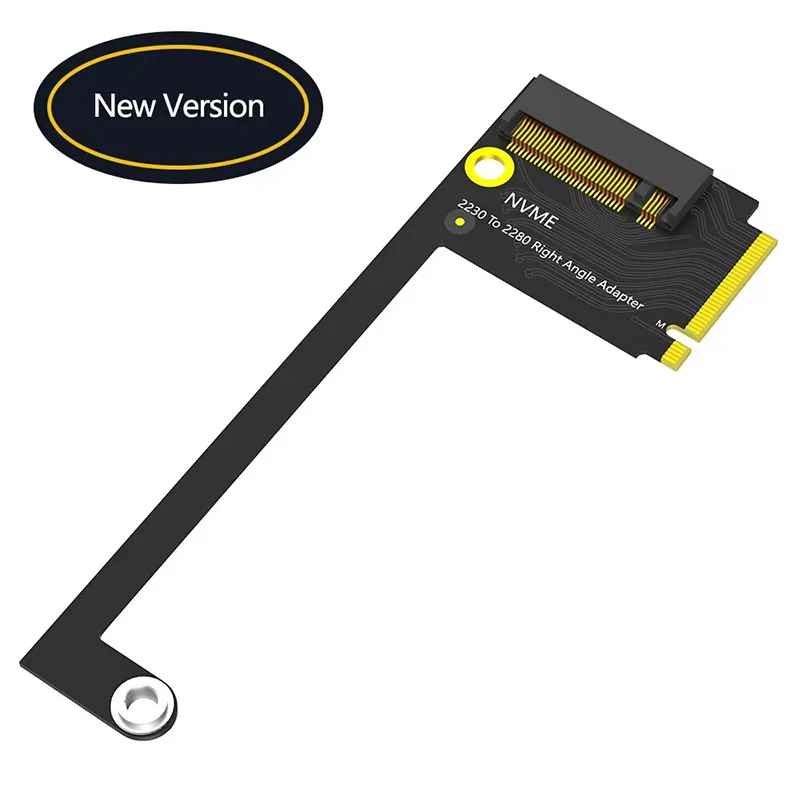 

For Rog Ally Handheld Transfer Board PCIE4.0 90 Degrees M.2 Transfer For Rogally SSD Memory Card Adapter Riser Board Accessories