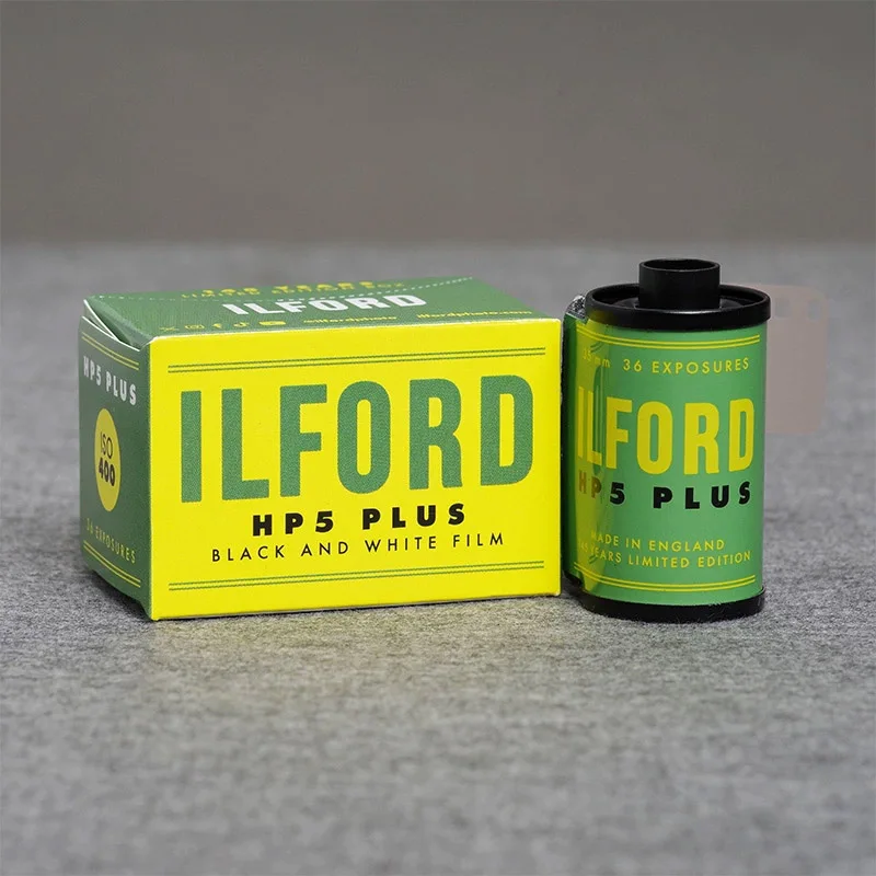 1/3/5/10 ROLLS ILFORD HP5 PLUS 400 135 Black And White Film For Kodak Fujifilm Film Camera Vintage  Edition（Expiry- 2028）
