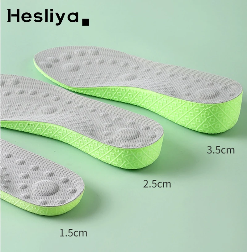 SuperInvisibleInsolesHeightIncreaseFullPadShockAbsorption