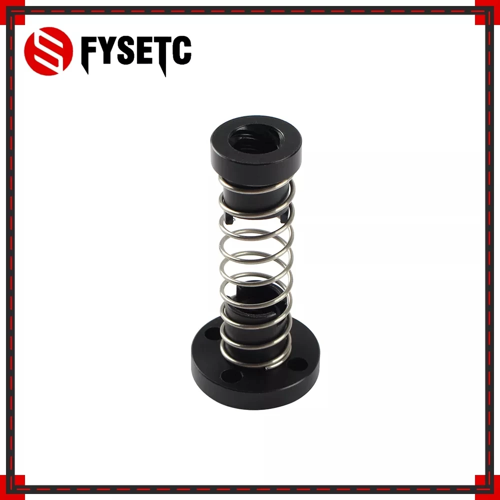 

3D Printer T8 POM Anti Backlash Nuts For Lead 8mm Acme Threaded Rod Eliminate the gap Spring DIY CNC for prusa i3 Accessories