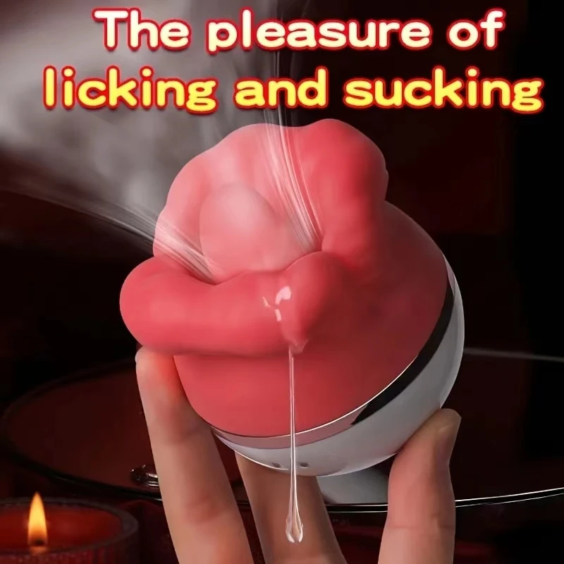 Powerful Sucking Licking Vibrator For Women Clitoris Stimulator Female Oral Nipple Massager Vagina Masturbators Adult Sex Toys