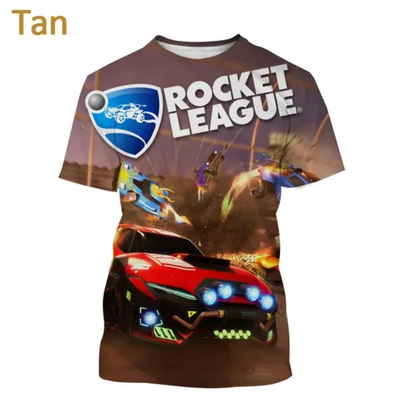 Game Rocket 3D Printed Oversized T-shirt Fashion Cool Casual