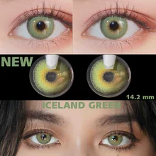 AMARA soczewki kontaktowe 2 szt Kolorowe szkła oczy roczne kolorowe kontakty Beauty Eye kontakty soczewki kosmetyczne kolorowe soczewki kontaktowe tanie tanio AMARA LENSES CN (pochodzenie) 14-14 2mm Dwa kawałki 0 04-0 06 mm hema mck1