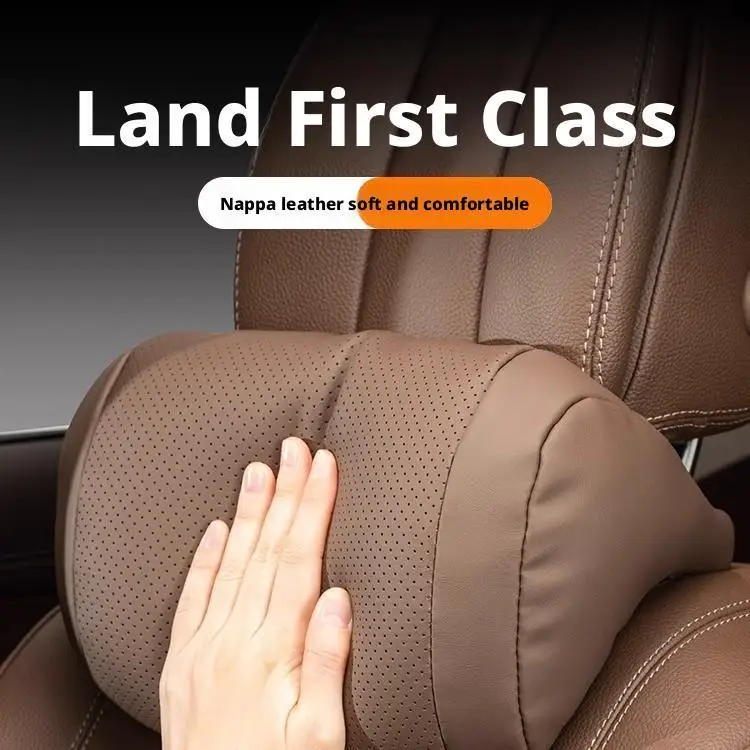 Universal 3D Neck Pillow - Soft, Fluffy, and Comfortable Car Seat Headrest for Travel