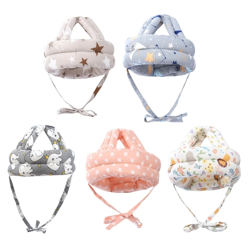 

Baby Head Protective Hat Adjustable Safety Hat Anti Fall for Infants