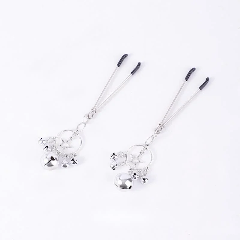SM Star Breast Clip Adult Exciting Jingle Clip Alternative Men And Women Flirting Toys Sex Temptation Supplies _voghion.com