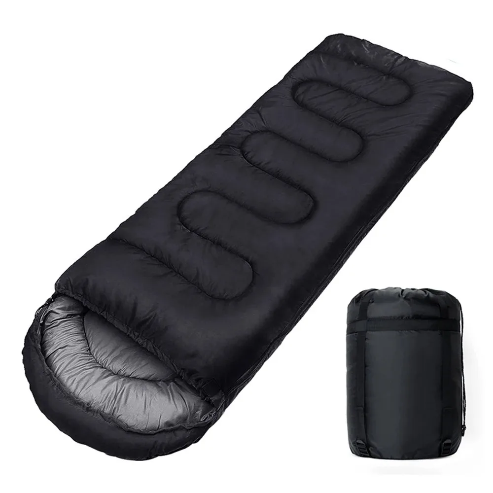 Saco de Dormir para Camping Leve, 4 Estacoes, Tipo Envelope, para Mochilao e Inverno