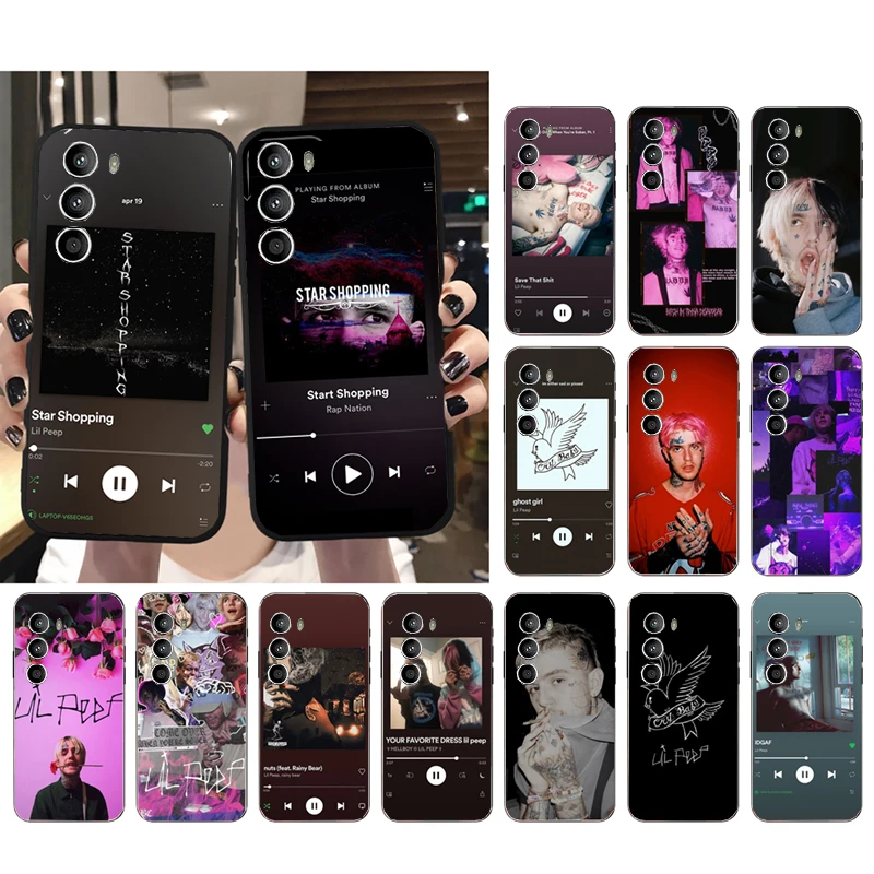 

Lil Peep Hellboy Album Phone Case for Moto G84 G22 G32 G42 G52 G62 G53 G72 G60 G60S G100 G10 G20 G30 G13 G50 G 5G G Pure