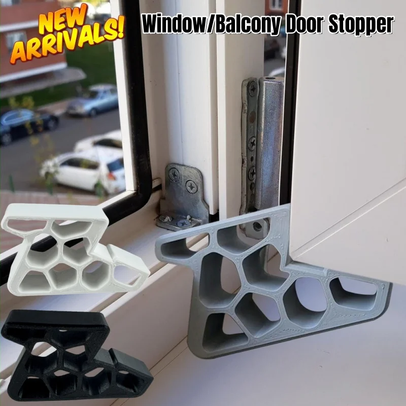 Removable Window Stop Multi-use Window/Balcony Door Stops with Track Lock,Easy Install ...