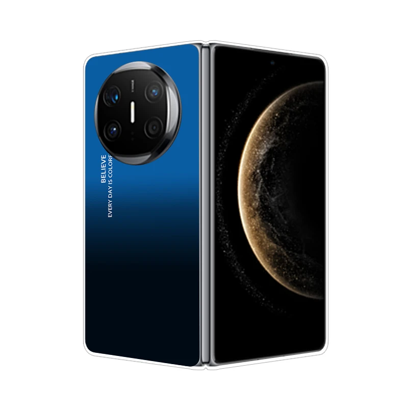 Transparent Hard Folding Fantasy Gradient Case
