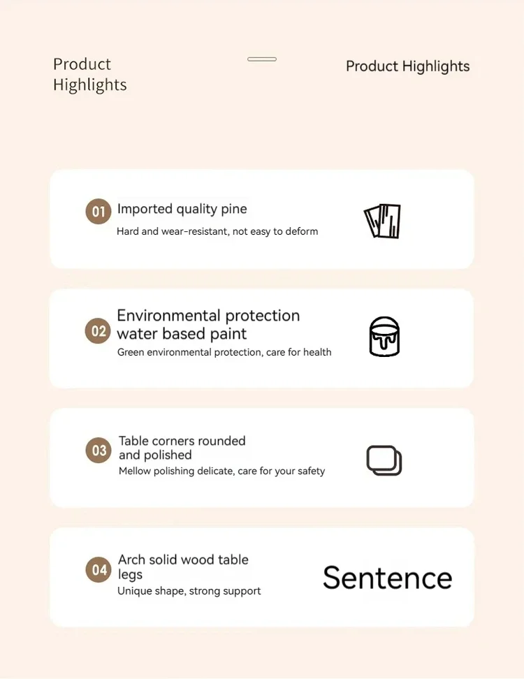 Description Picture 5 of itemMinimalist Plegable Dining Tables Oval Personalized Negotiation Luxury Wooden Dining Table Mesa Workstation Furniture Set