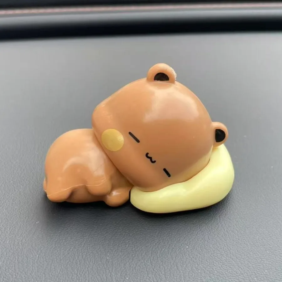 Cute Bubu Dudu Panda Bear Figure Toy Collectible Anime Accessories Kawaii Bear Doll Ornament Home Decor Birthday Christmas Gift