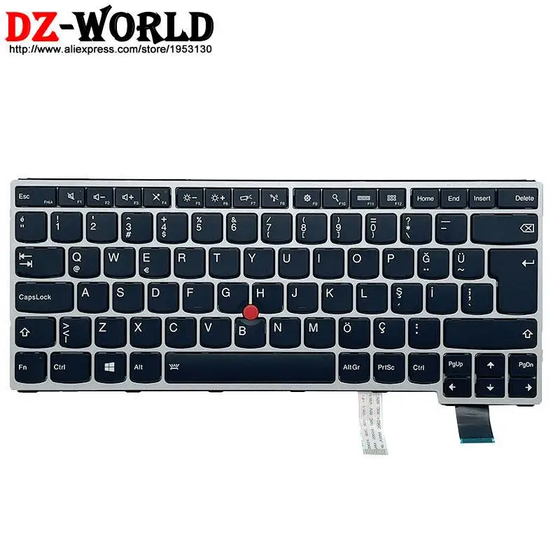 Português Sueco Espanhol Teclado retroiluminado para Lenovo
