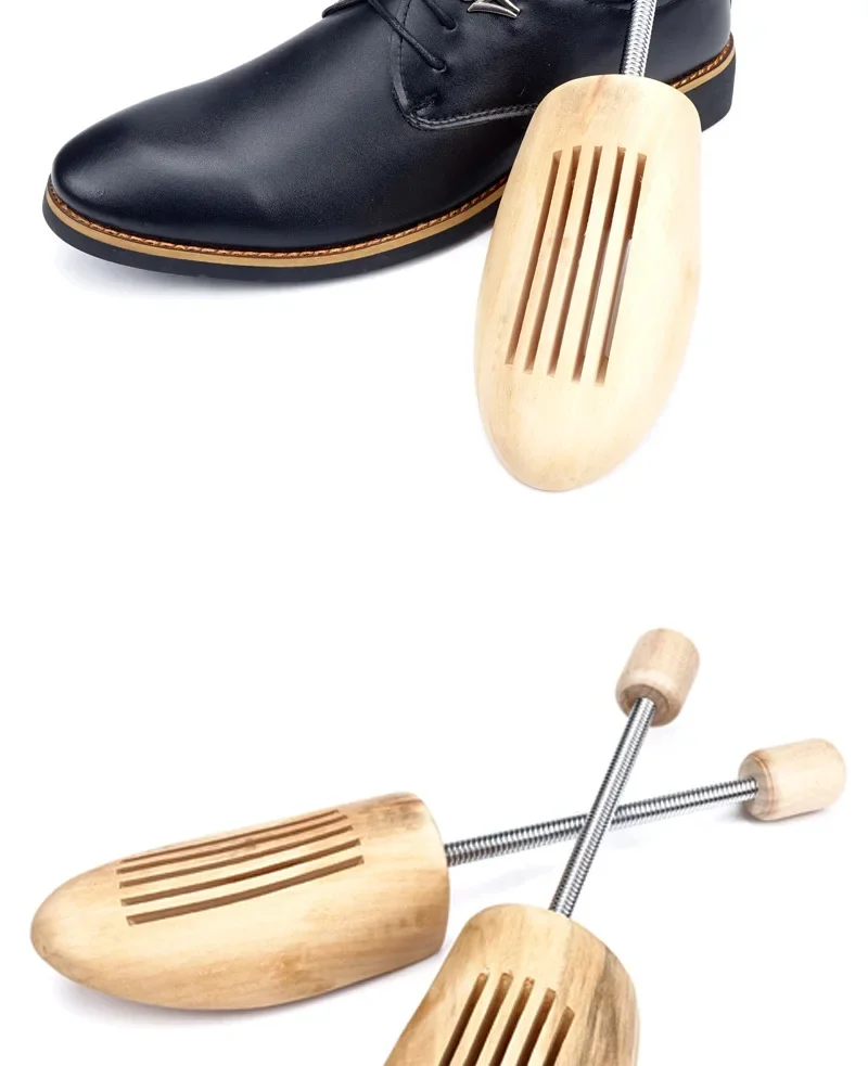 Holz-Schuhspanner für Damen und Herren, interne Stütze, Schuhformer gegen Verformung, formgebende Anti-Falten-Schuhspanner, 2 Stück/4 Stück – Detail 9