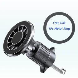 Universal Magnetic Car Mount Air Vent Cell Phone and GPS Holder (Model 2)