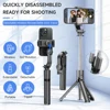 F01 Selfie Stick Tripod Phone Stand Portable Mini Tripod with Wireless Bluetooth for Android and Iphone Smartphone Shooting Vlog 2