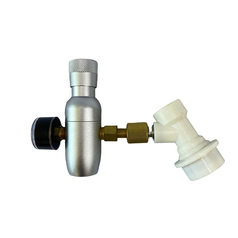 Free Shipping Regulated Co2 Charger,kegging Charger With Ball Lock