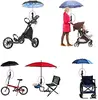 Heavy Duty Golf Push Cart Umbrella Holder 360 Degrees Adjustable Angle Universal for Golf Cart/Stroller/Wheelchair/Bike 6