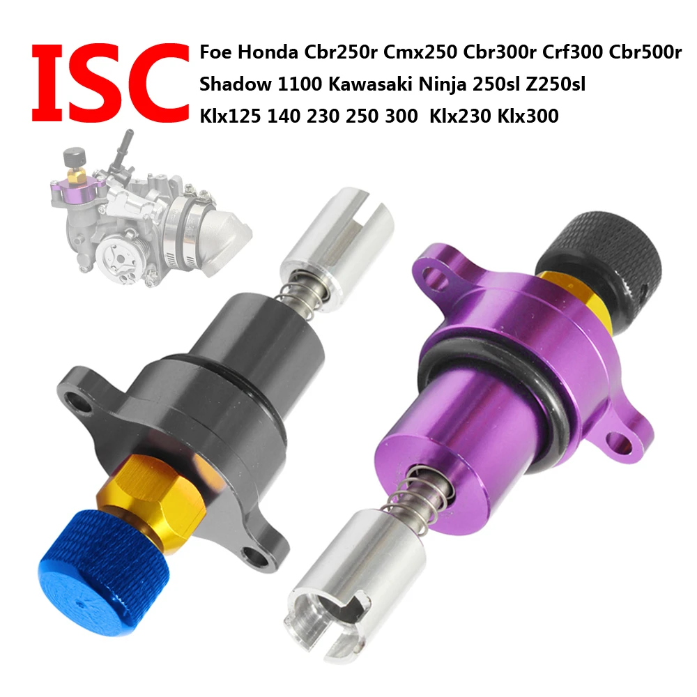 Idle Air Control Valve Set For Honda Cbr250r Cmx250 Cbr300r Crf300 Cbr500r Shadow 1100 Kawasaki Ninja 250sl Z250sl Klx125 140