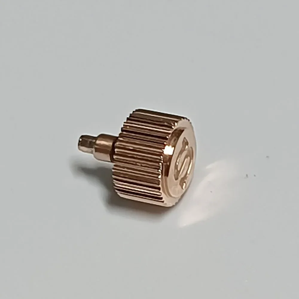 Screw-In Replacement Watch Crown with Engraved 'S' Design - Premium Accessory
