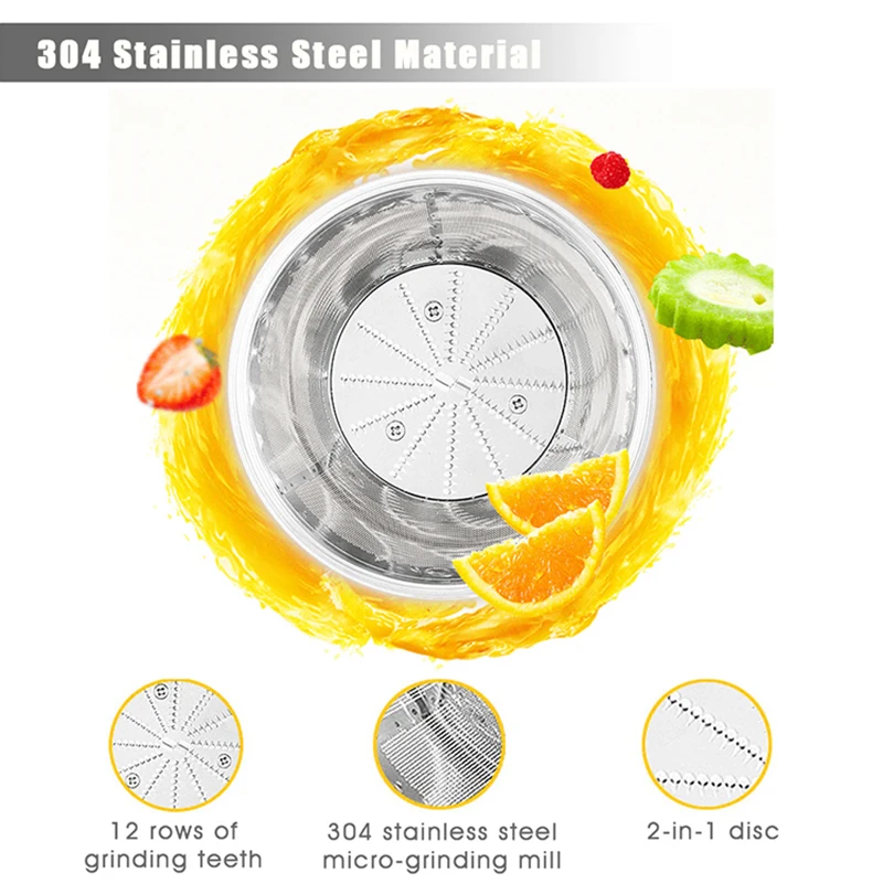 High Quality Wide Mouth Juicer Easy Clean Extractor Press Centrifugal Juicing Machine for Whole Fruit Vegetable 3