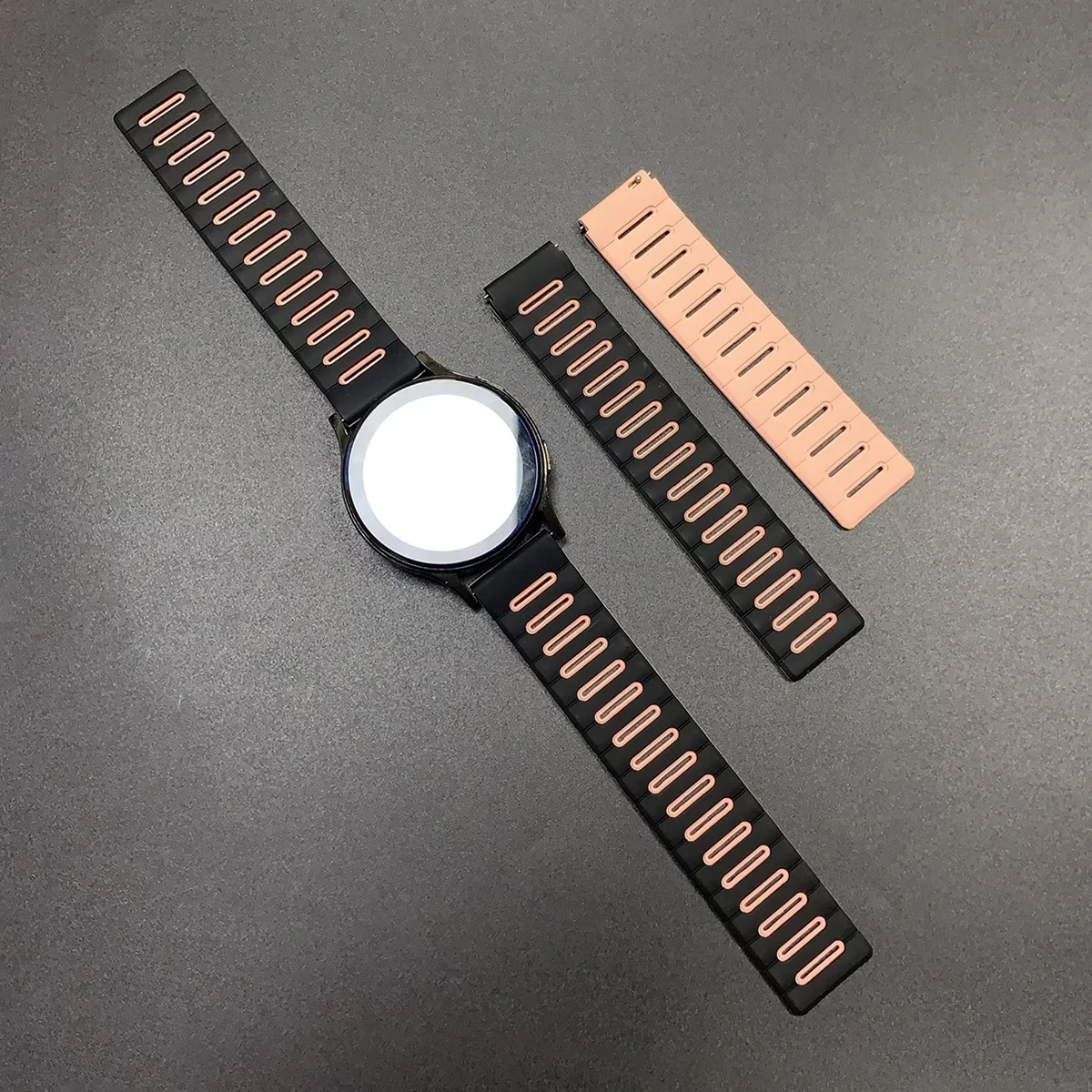 Magnetic Silicone Soft Strap, 20mm 22mm, Universal Bracelet Watchband