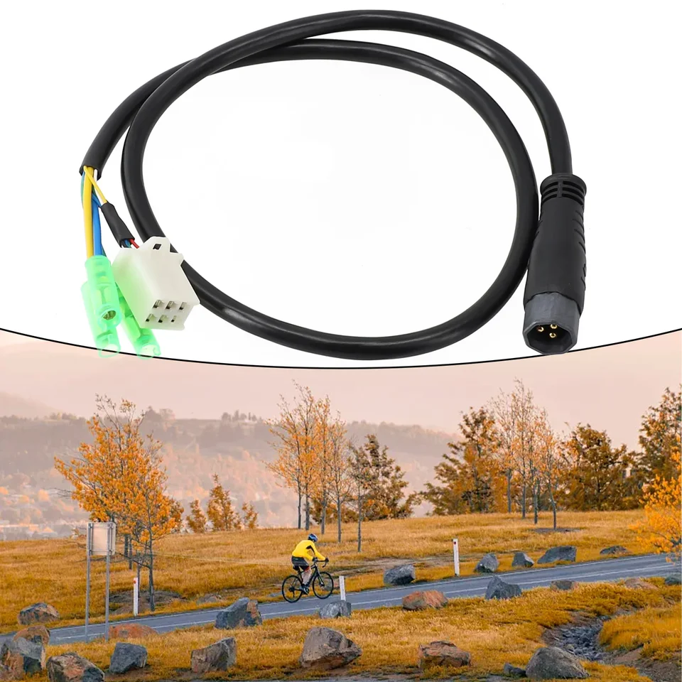Ebike Motor Cable Connector - 9 Pin Male, 60cm Length, Waterproof, For 1000W/750W Motor E-Bike Conversion