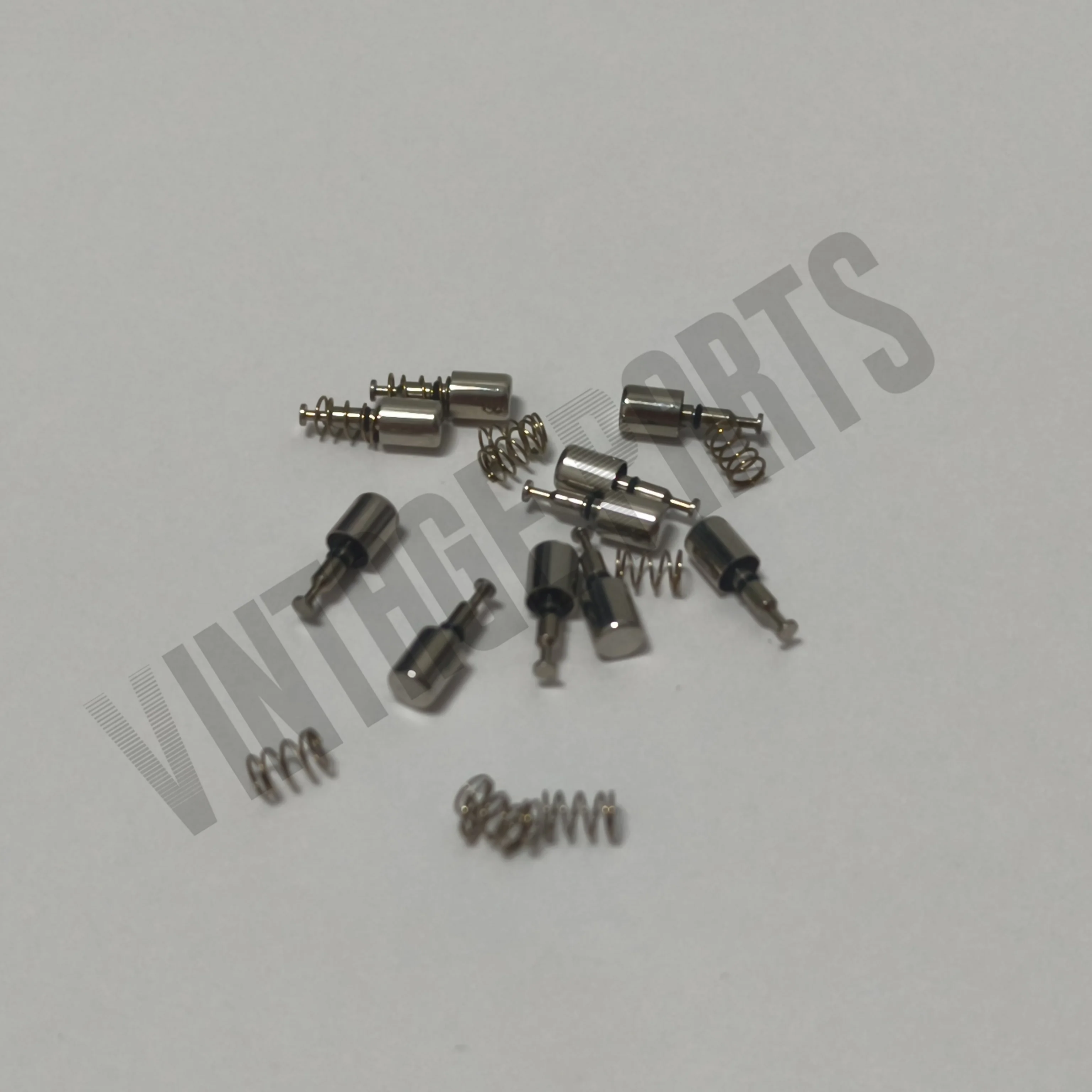 Set Di Pulsanti Pusher Da 4.0Mm * 11.7Mm Con Molle Di Guarnizione Per Orologio Vintage Seiko Bullhead 6138-0040 0049